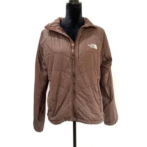 The North Face Women's Cocoa Brown Puffer Jacket, Size L